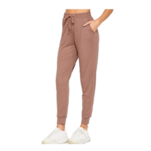 NEW MIX MOCHA Plus Size Boutique Joggers Pants with Pockets